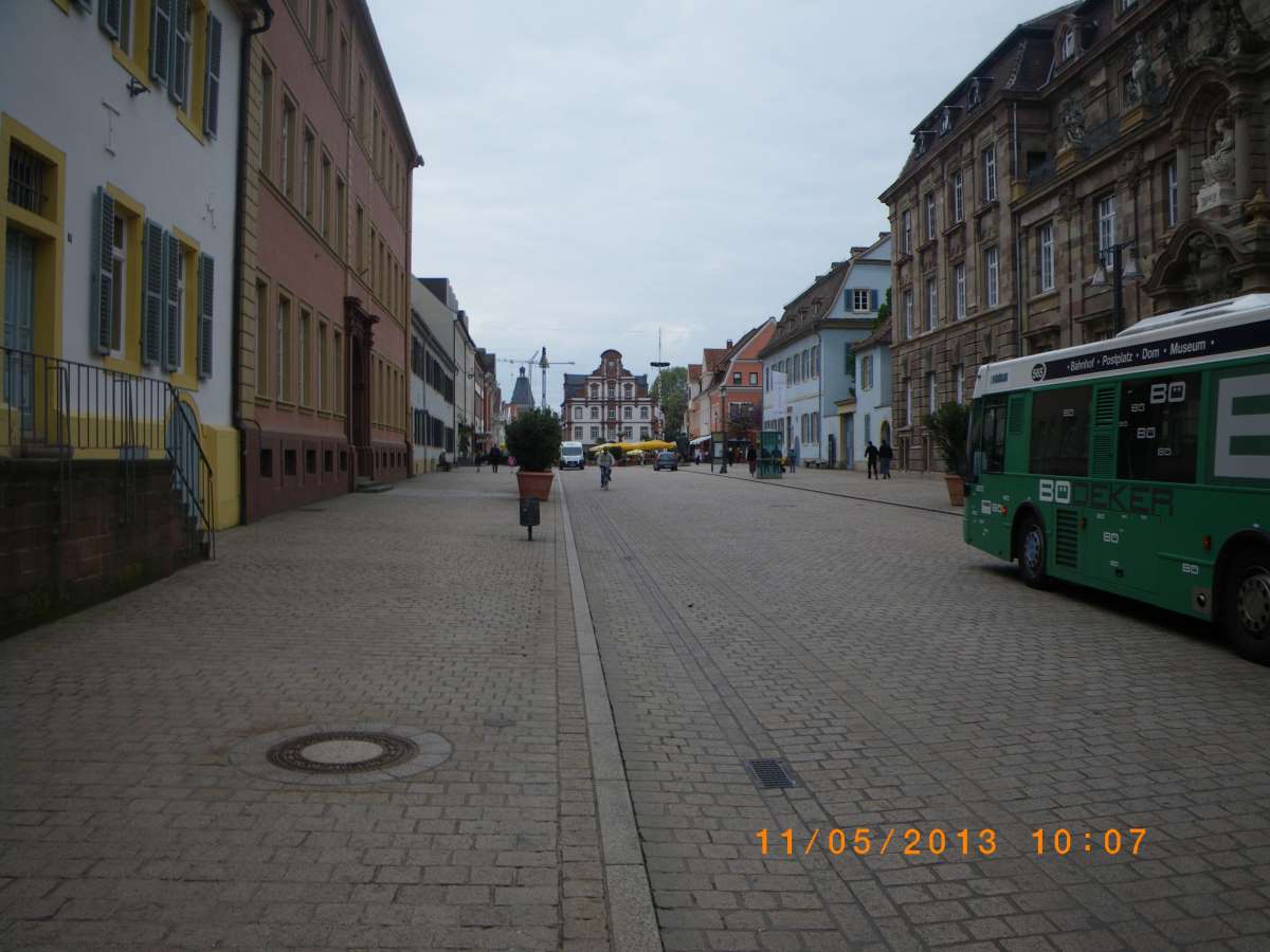 Fast keine Zeugen Jehovas in Speyer am 11. Mai 2013