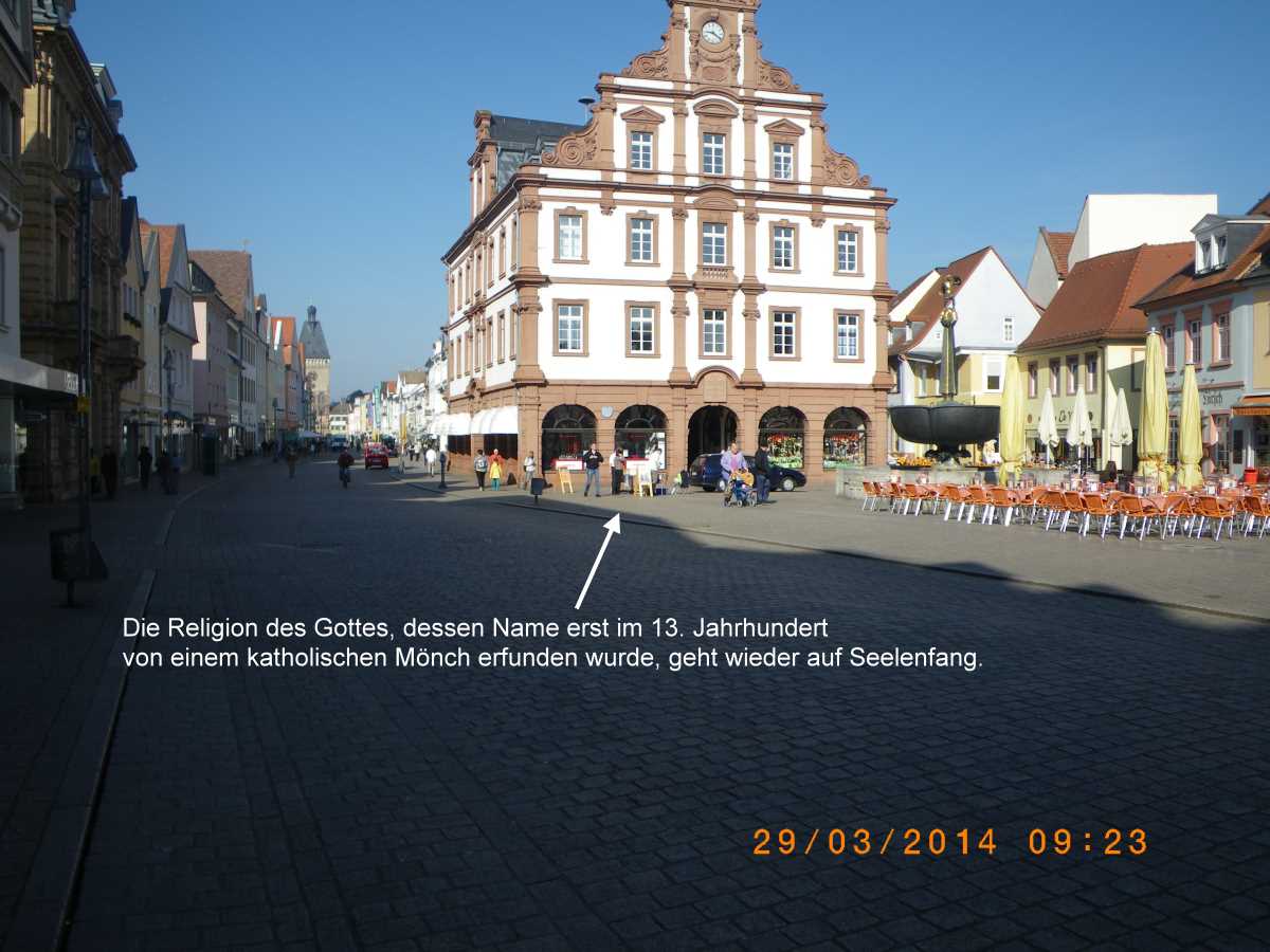 Neuer Beutezug der Zeugen Jehovas in Speyer