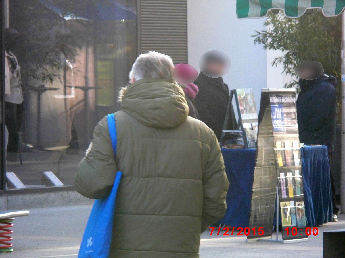 Bruchsal: Zeugen Jehovas ohne Interessenten – 24.01.2015 – Jehovas Zeugen leisten nur Stunden ab – stumpf und mechanisch