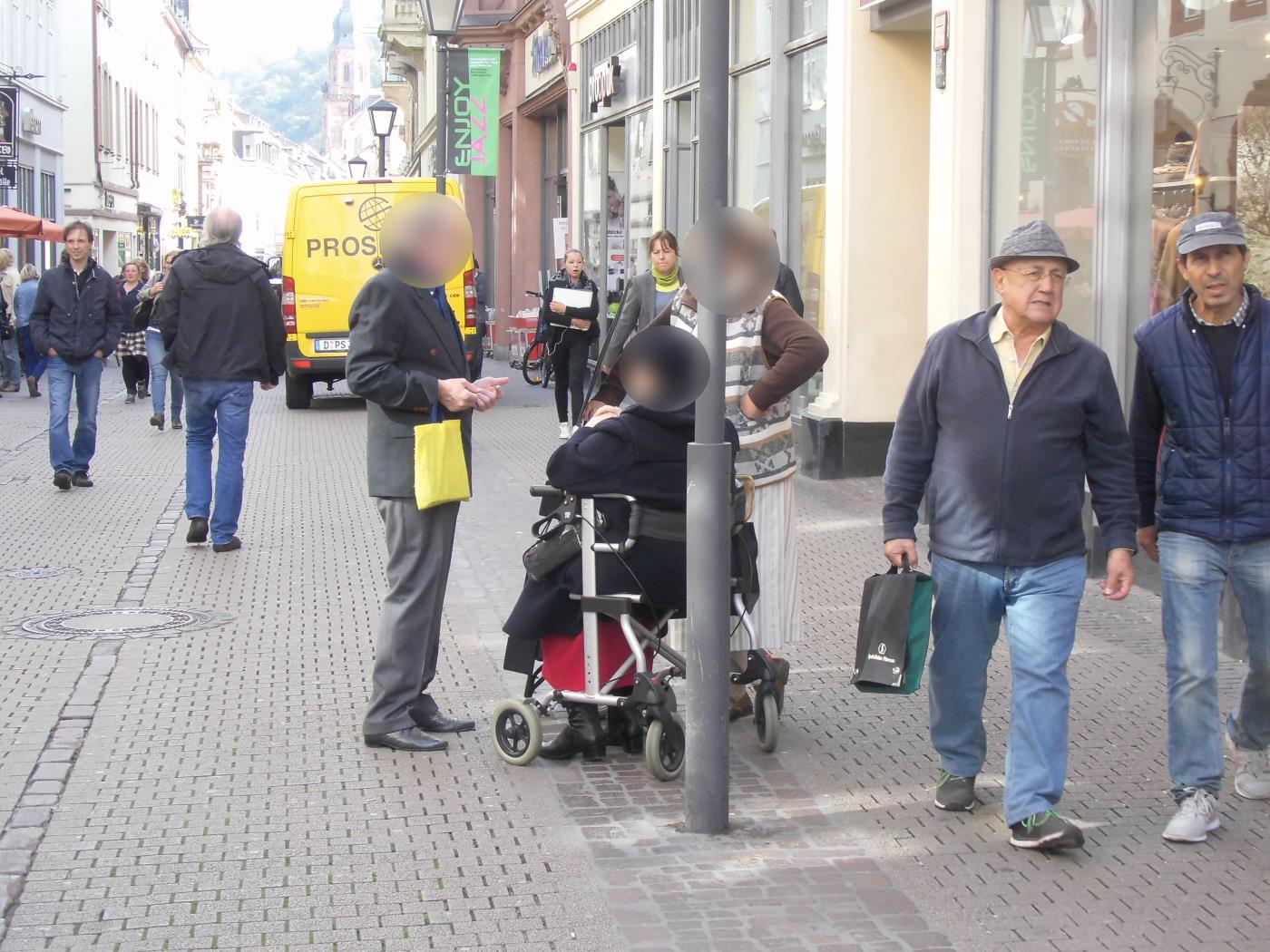 Jehovas Zeugen in Heidelberg nur noch peinlich
