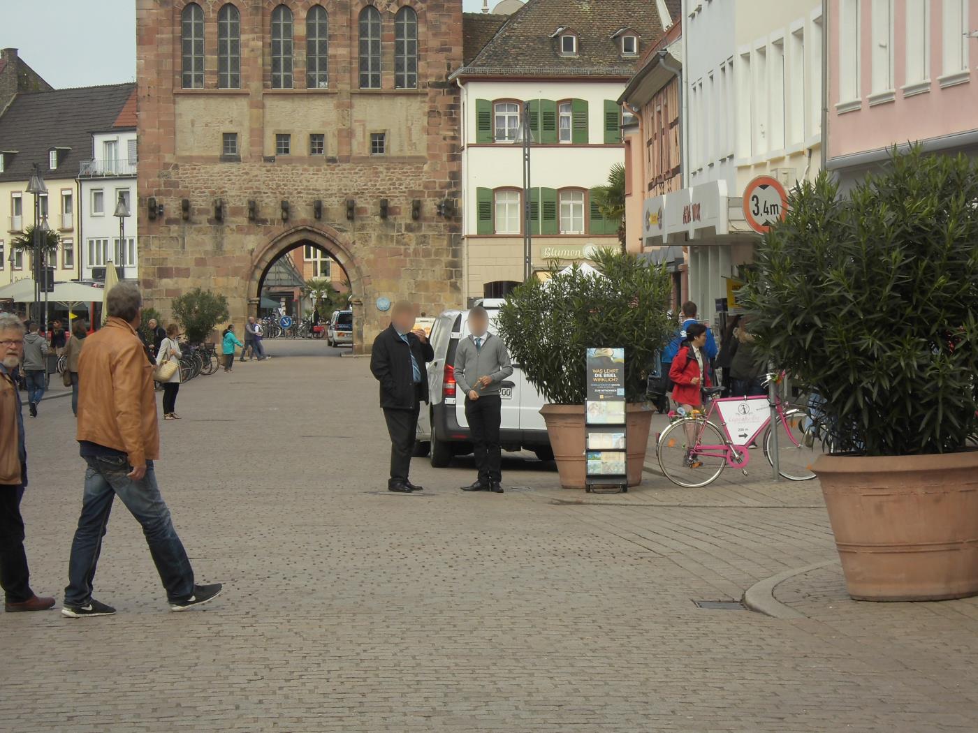 Jehovas Zeugen in Speyer blamieren sich