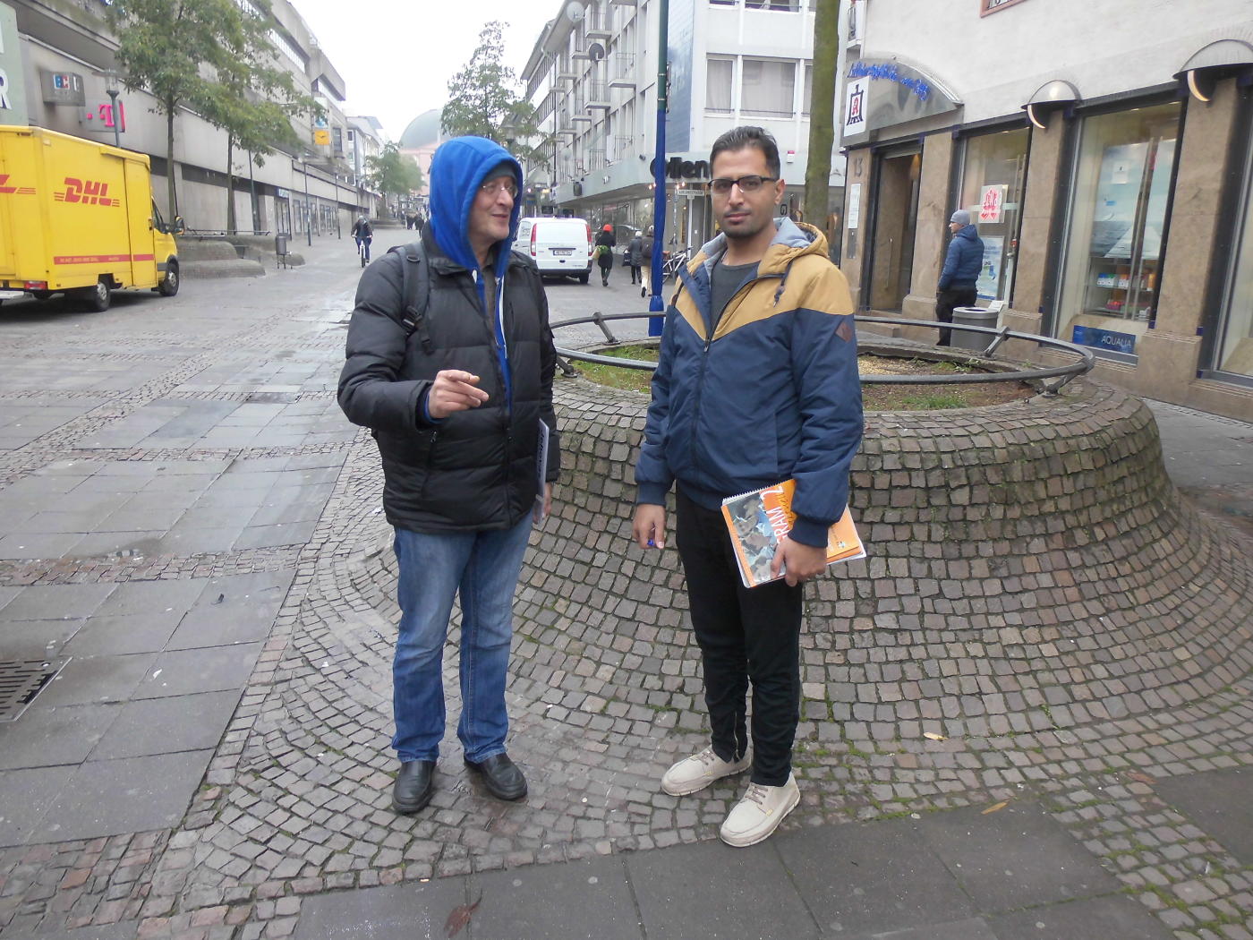 Jehovas Zeugen in Darmstadt und ein Moslem
