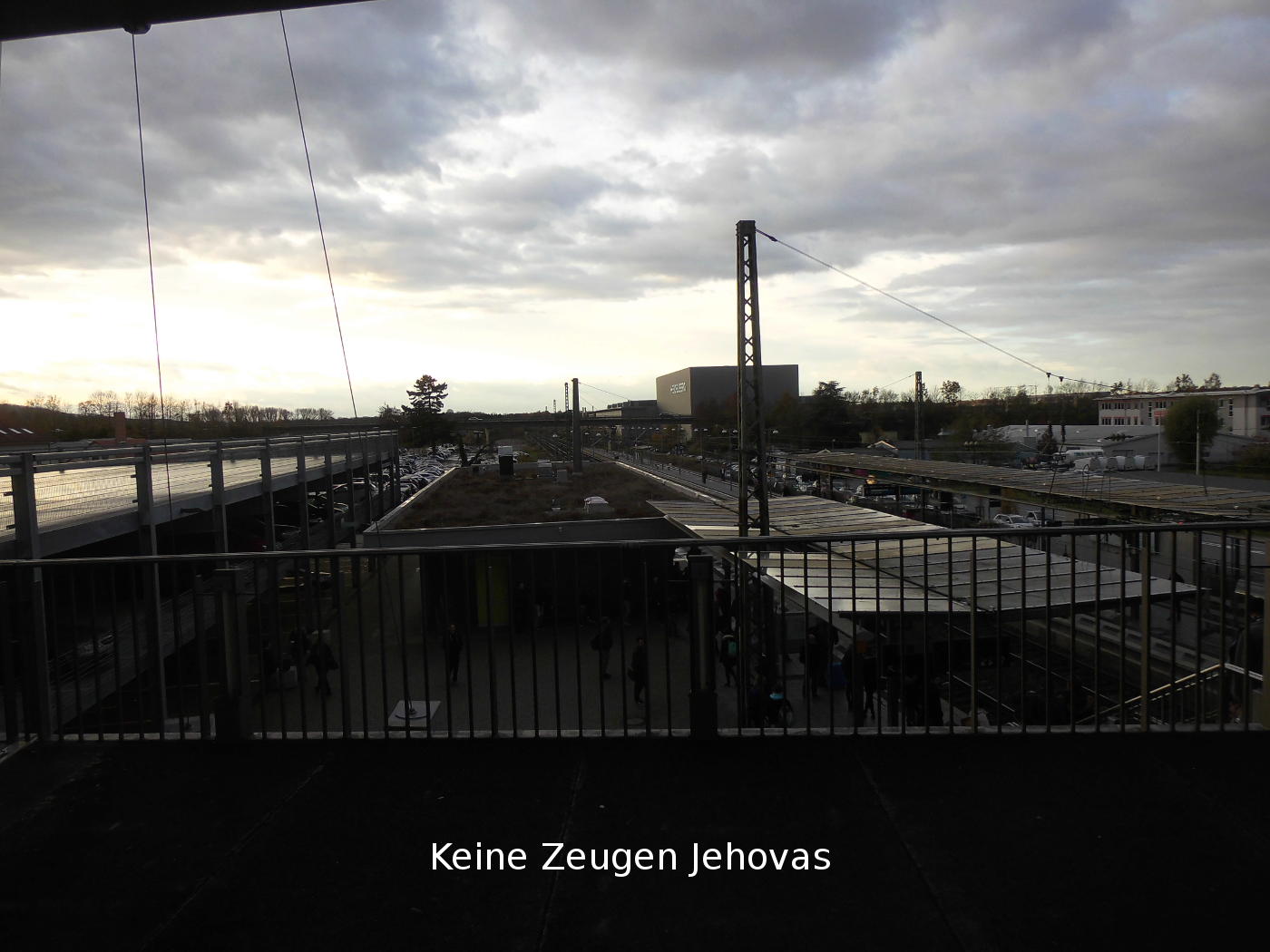 Zeugen-Jehovas-freier Bahnhof Walldorf-Wiesloch
