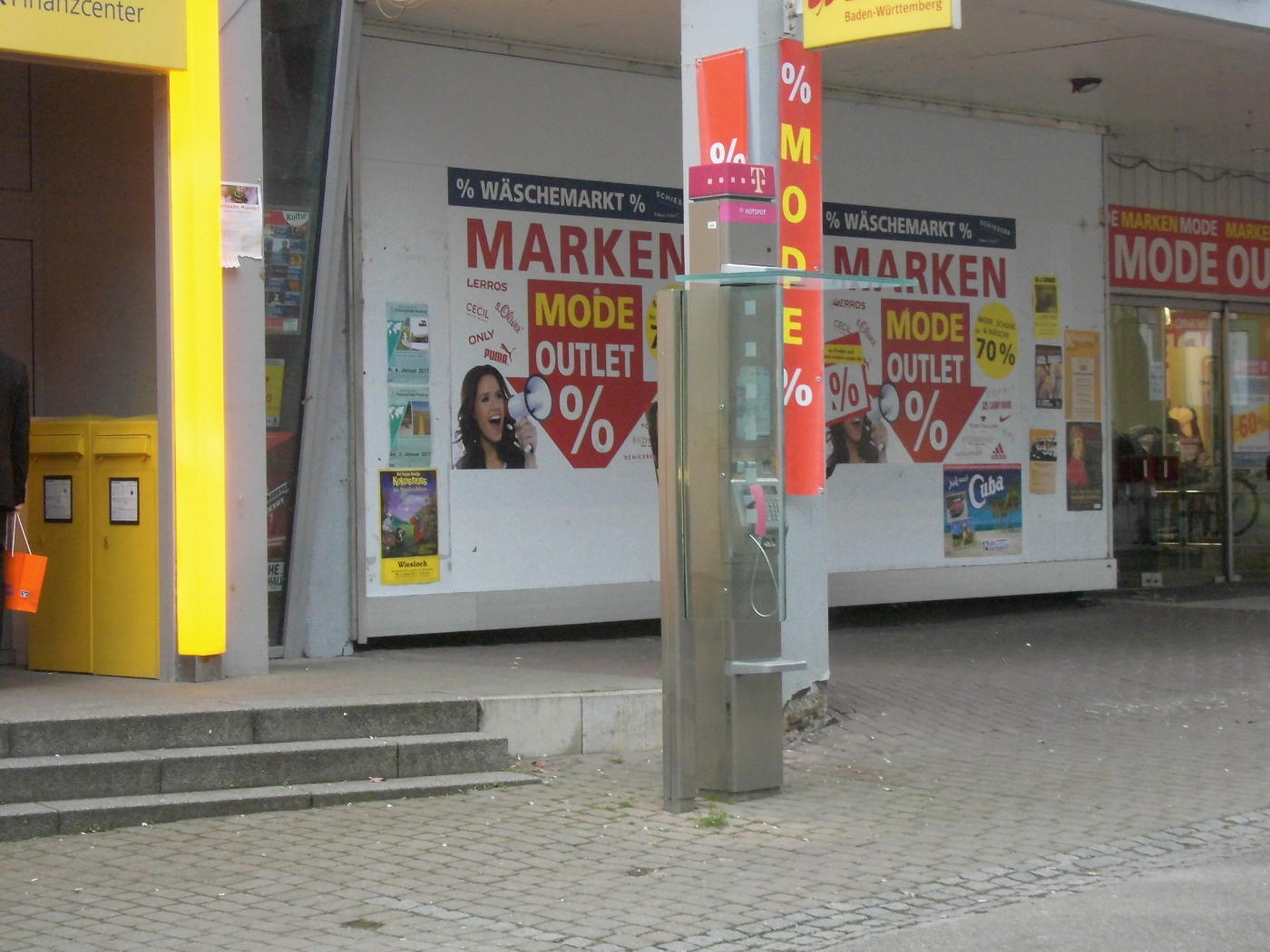 Keine Wachtturm-Werbung in der Fußgängerzone Wiesloch