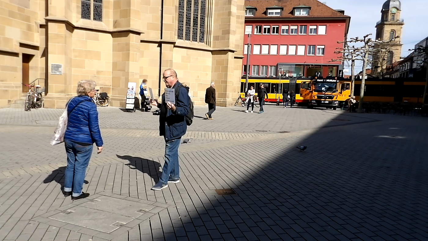 Heilbronner Zeugen Jehovas total aus dem Häuschen
