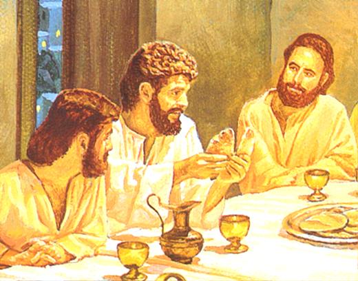 Wachtturm-Jesus mit Spiegelei-Frisur