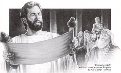 Jesus mit Föhnfrisur