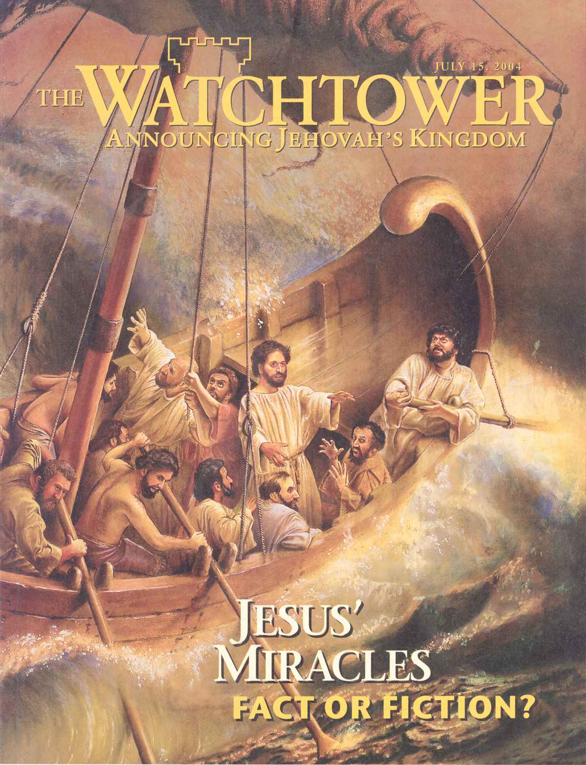 Titelblatt Watchtower July 15, 2004