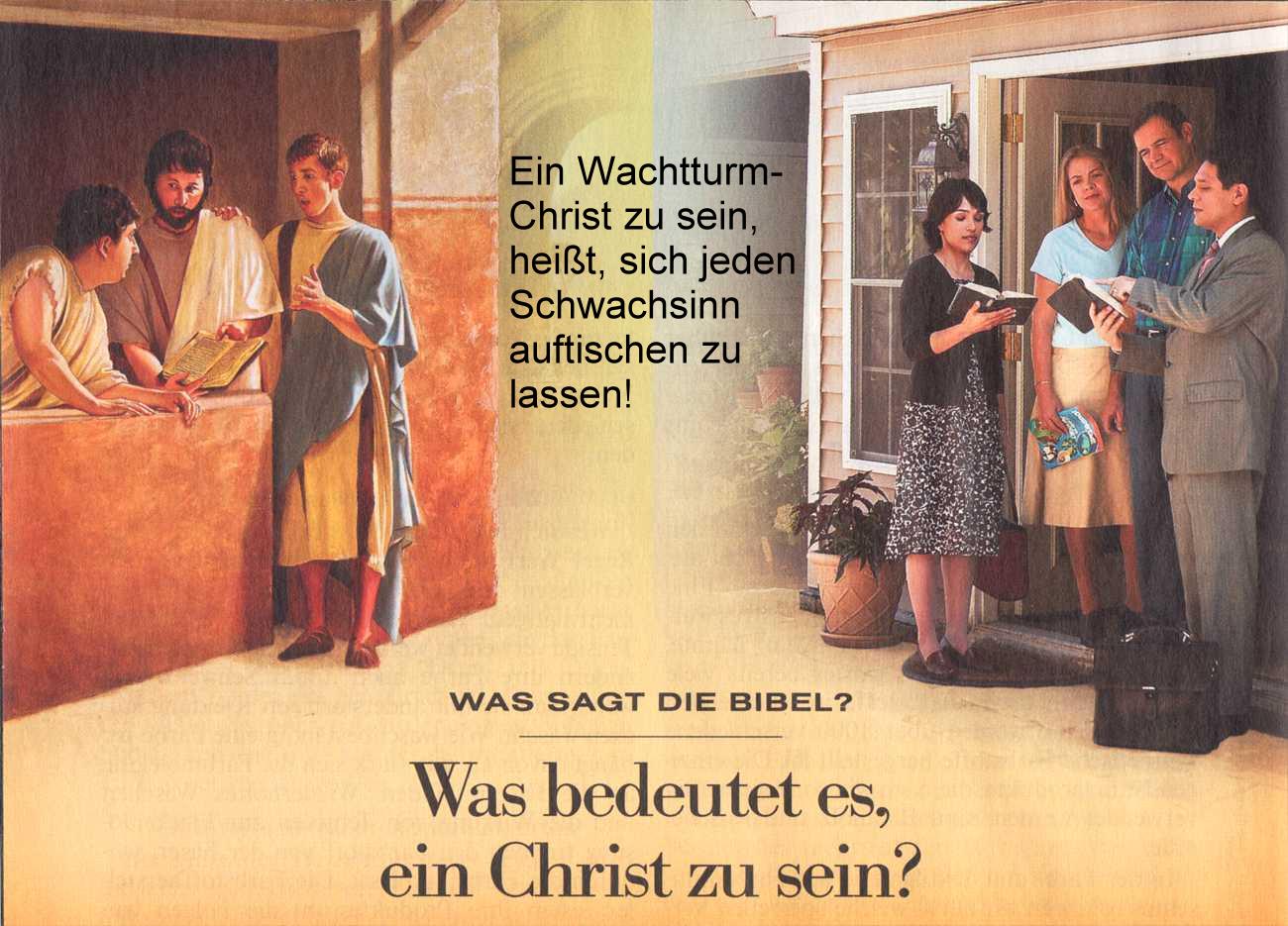Millionen Zeugen Jehovas zutode betrogen