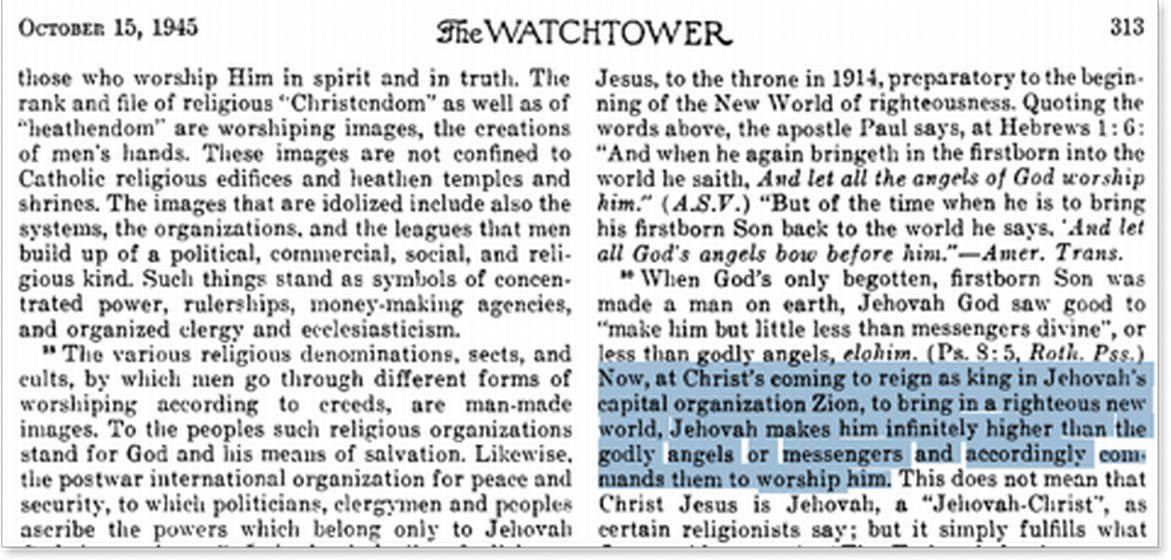 Jehova zeuge aus einem christen