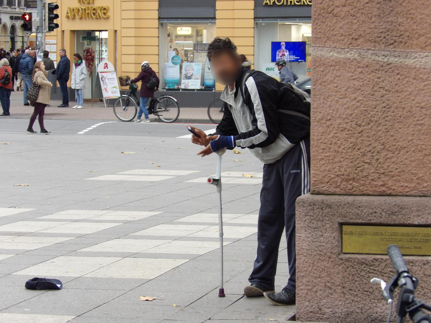 Heidelberg: A Professional Beggar and a Jehovah's Witness