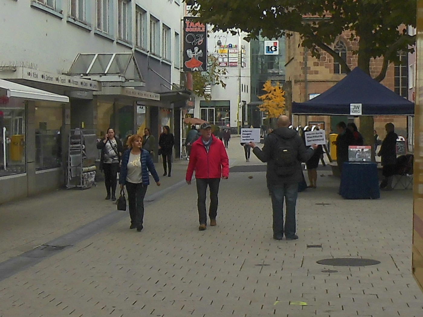 Heilbronn: Holy cannon pipe! Jehovah's Witnesses under Pressure
