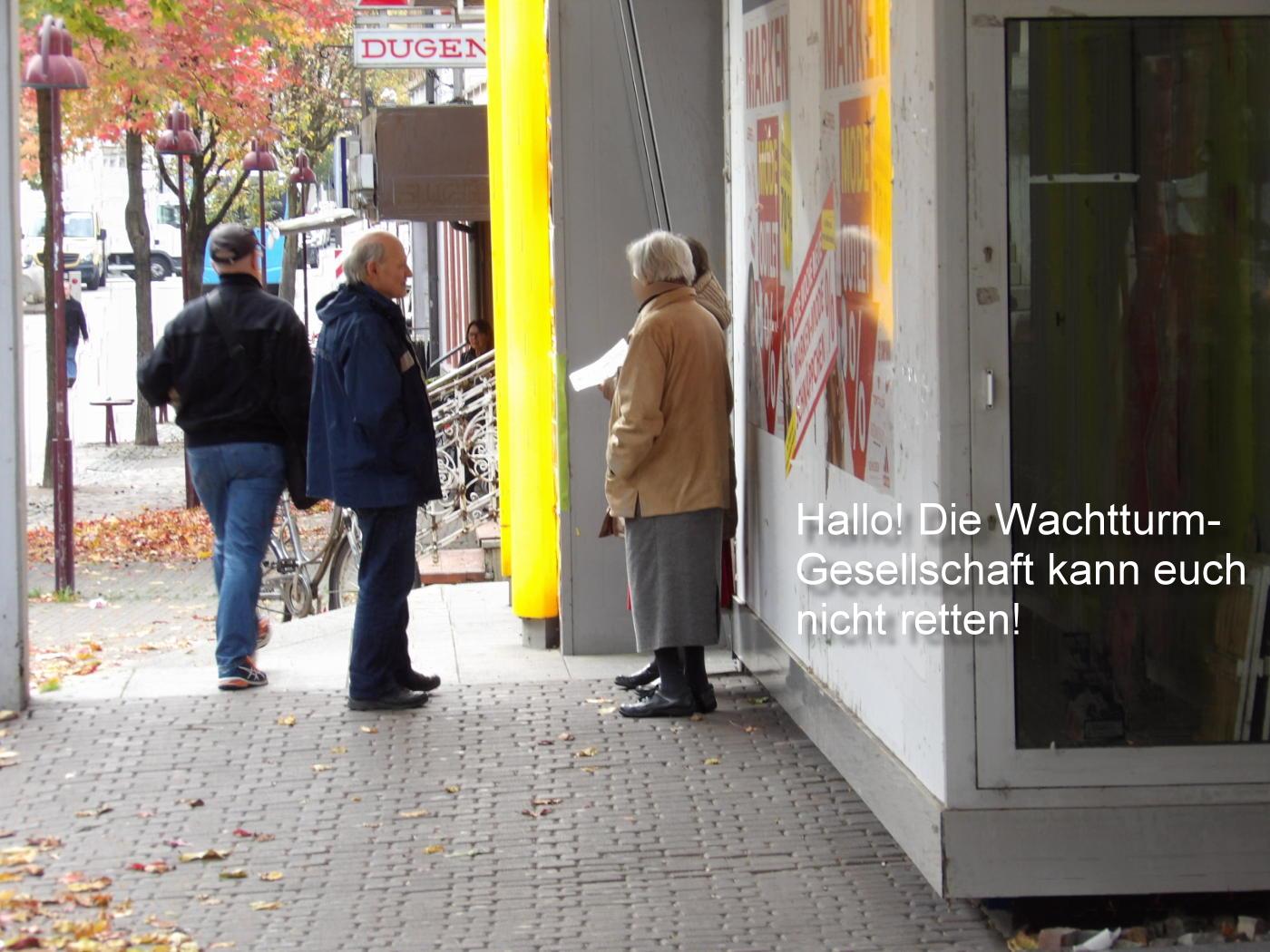 Wiesloch: Jehovah's Witnesses cheat as always