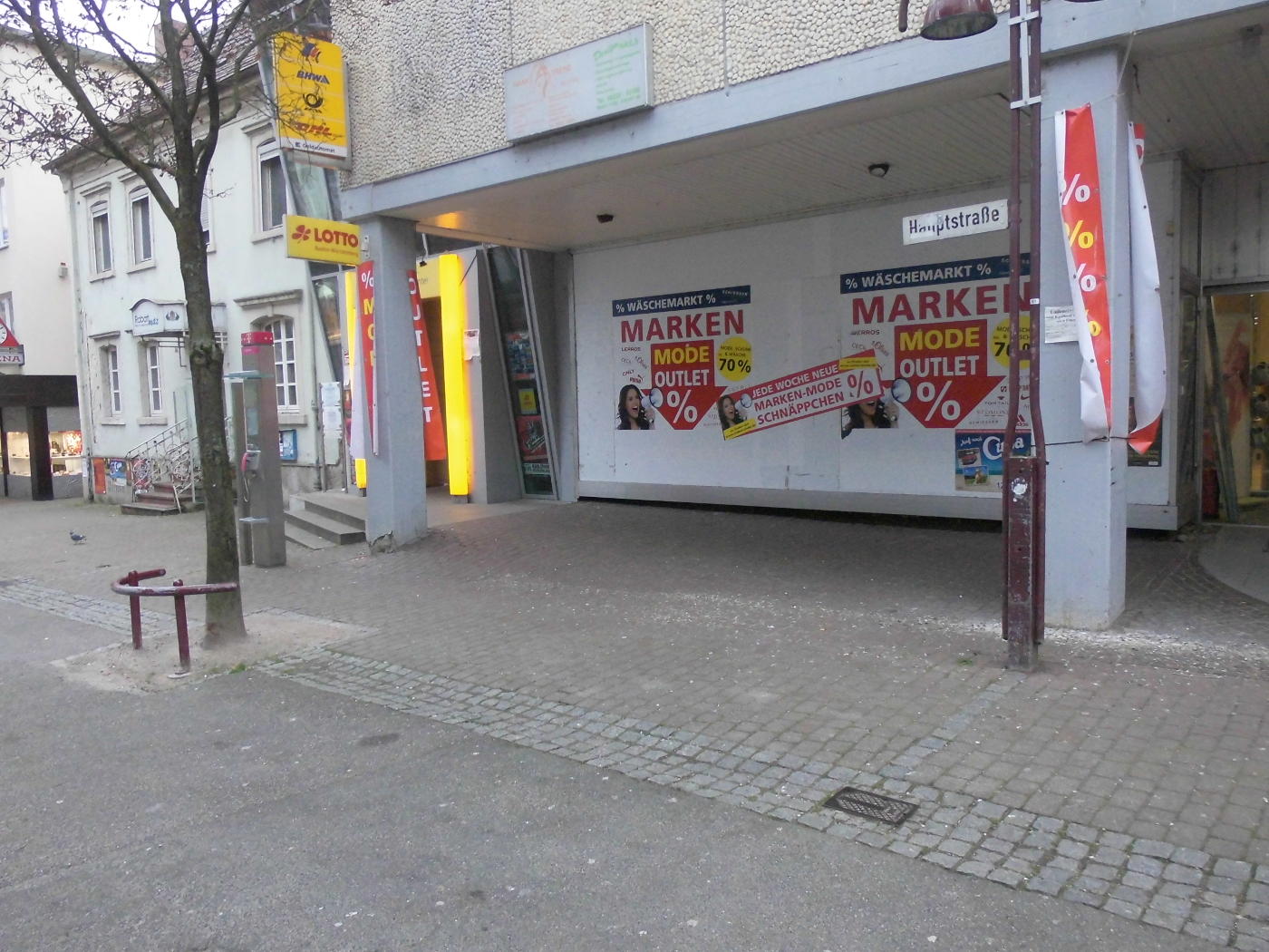 No watchtower advertising in Wiesloch