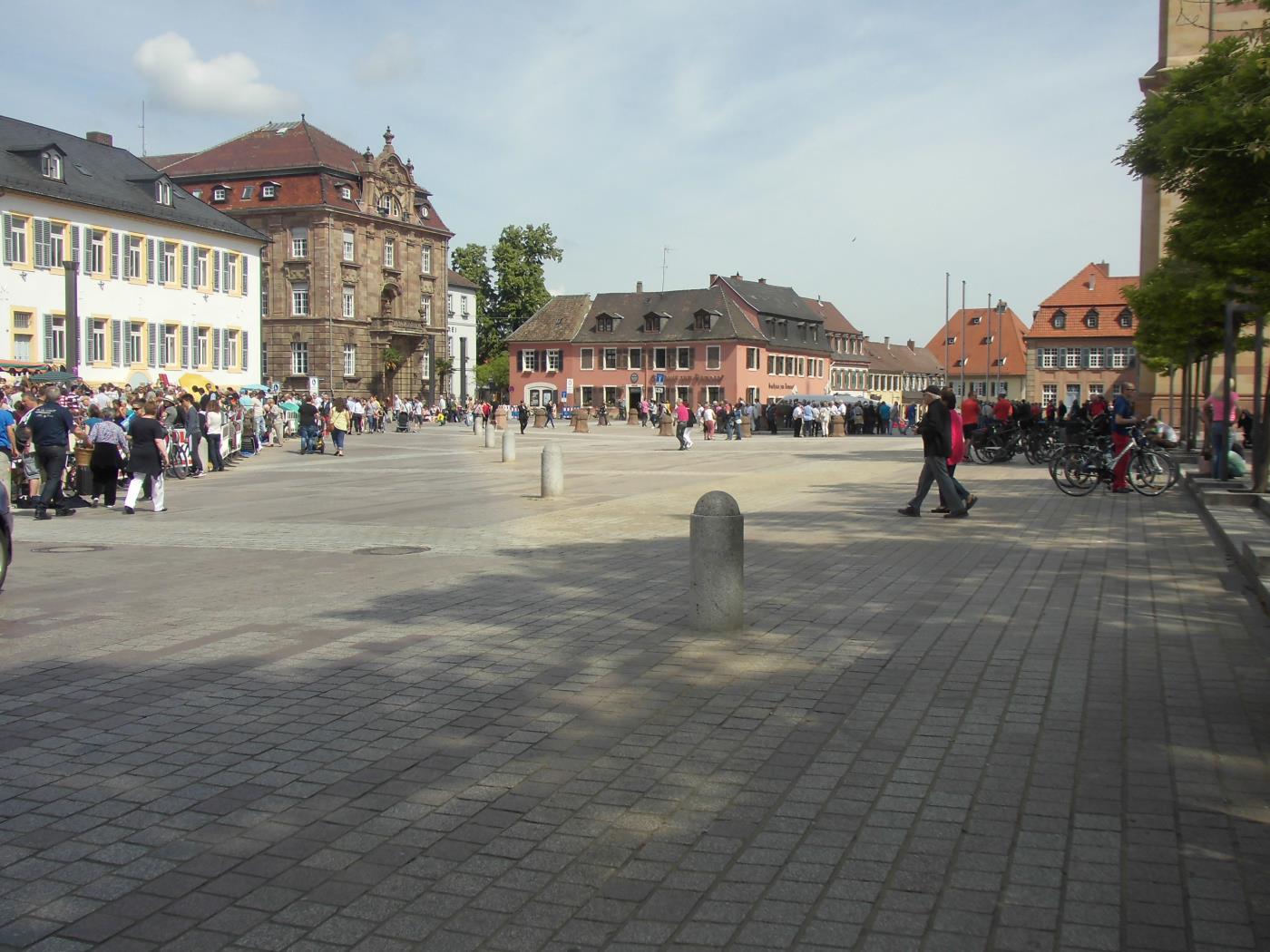 Flea market in Speyer