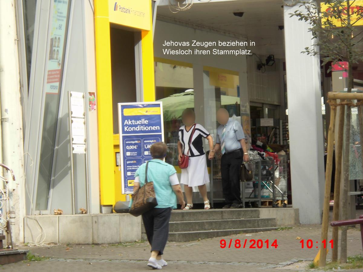 Jehovah's Witnesses in Wiesloch don't do their hours!