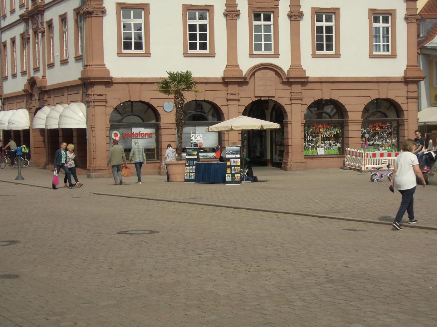 Jehovah's Witnesses in Speyer small with hat