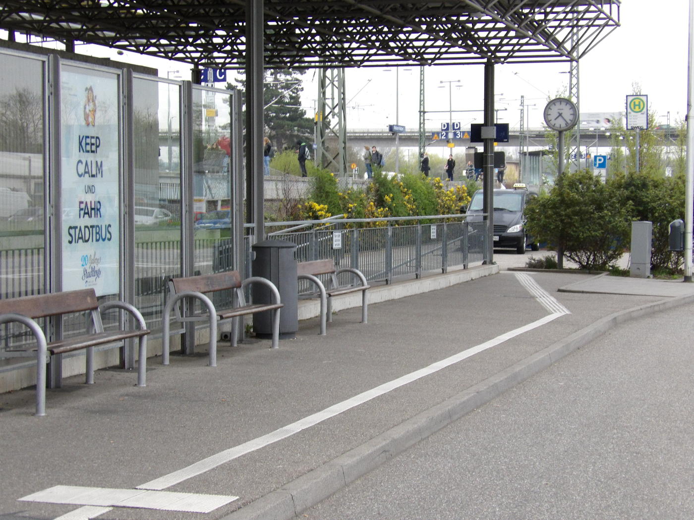 Jehovah's Witnesses have learned that they no longer have to show up at Walldorf-Wiesloch station on Fridays