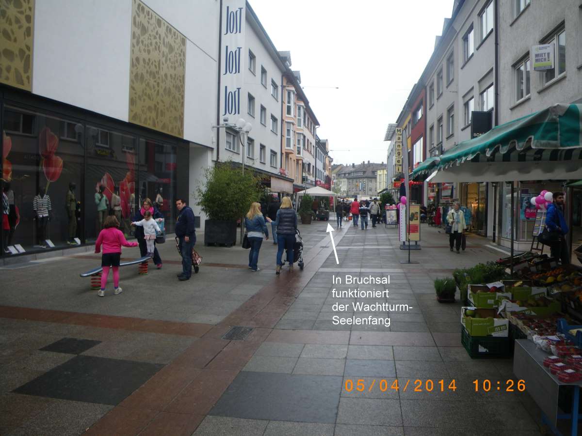 Jehovah's Witnesses in Bruchsal call the police