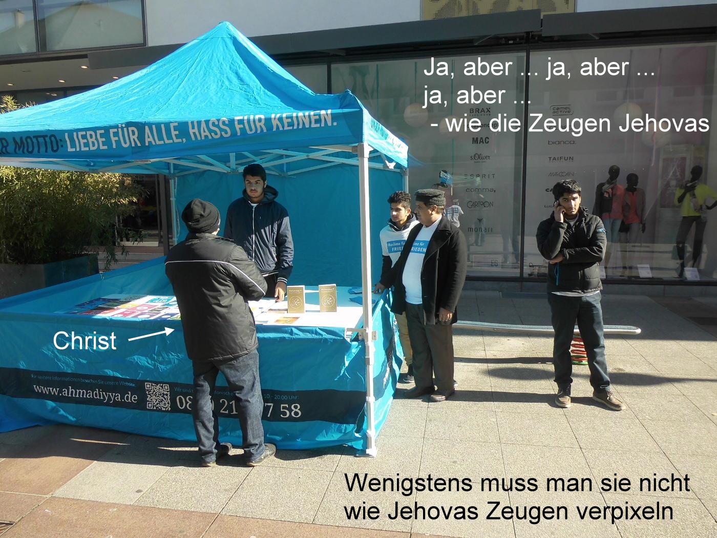 Speyer, Bruchsal: No Jehovah's Witnesses