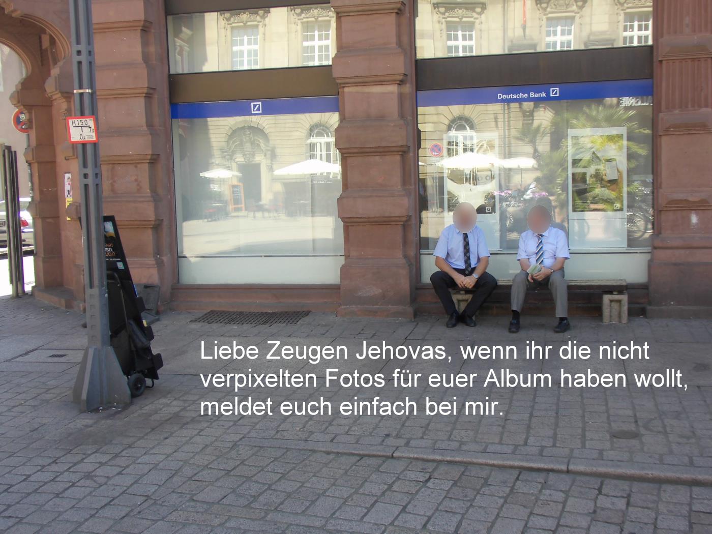 Jehovah's Witnesses in Speyer: Spider seeks flies