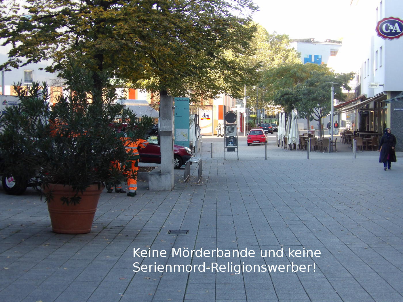 Thanks to the Bruchsal Jehovah's Witnesses!