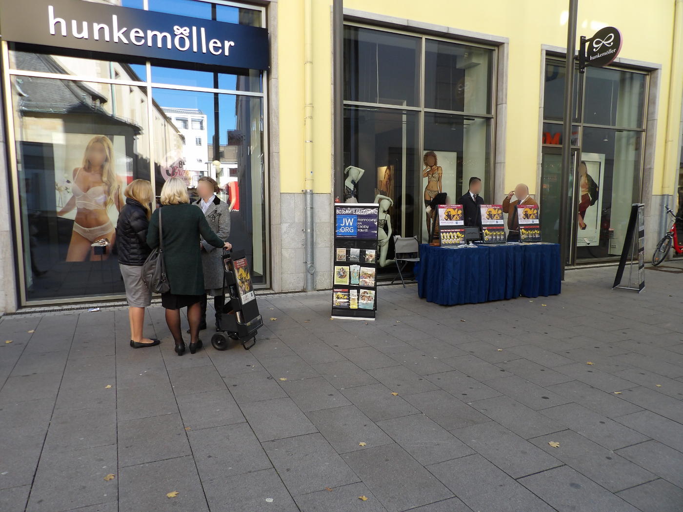 Thanks to the Bruchsal Jehovah's Witnesses!
