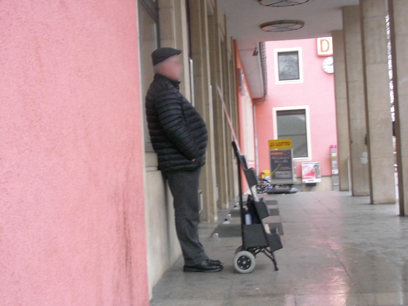 Speyer: Watchtower Trolley with a Dead Man