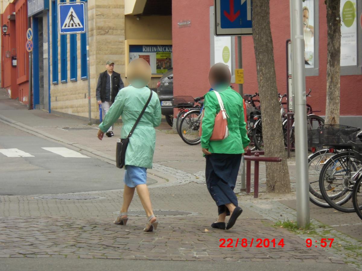 Jehovah's Witnesses caught in Wiesloch in flagrante!