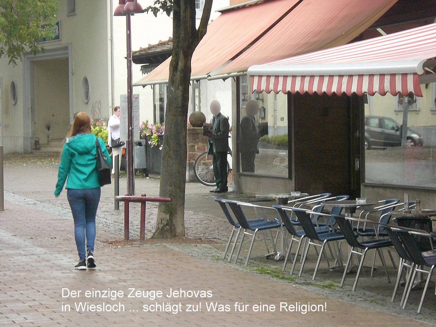 Jehovah's Witness in Wiesloch Strikes