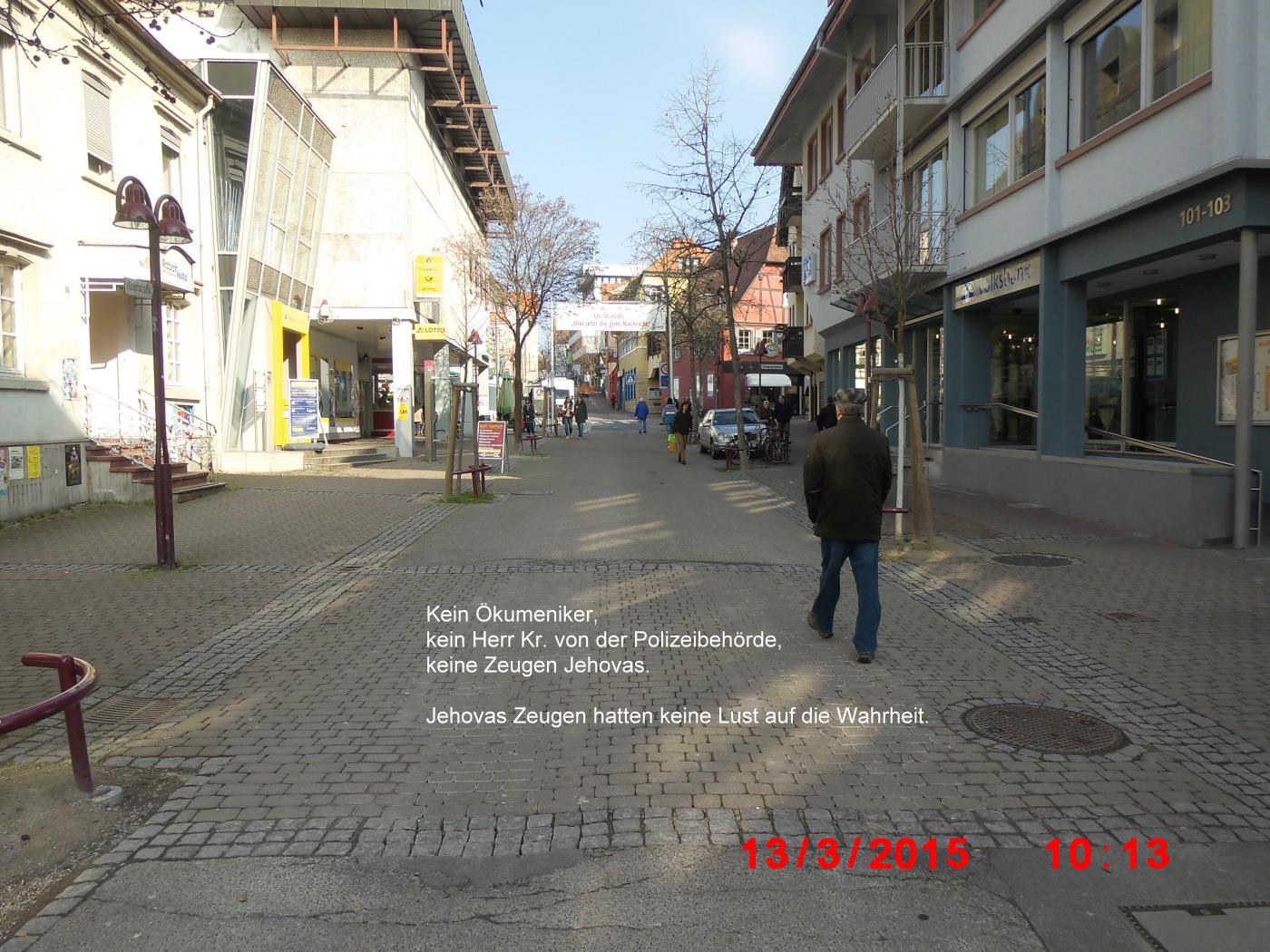 Wiesloch: Jehovah's Witnesses yield to truth