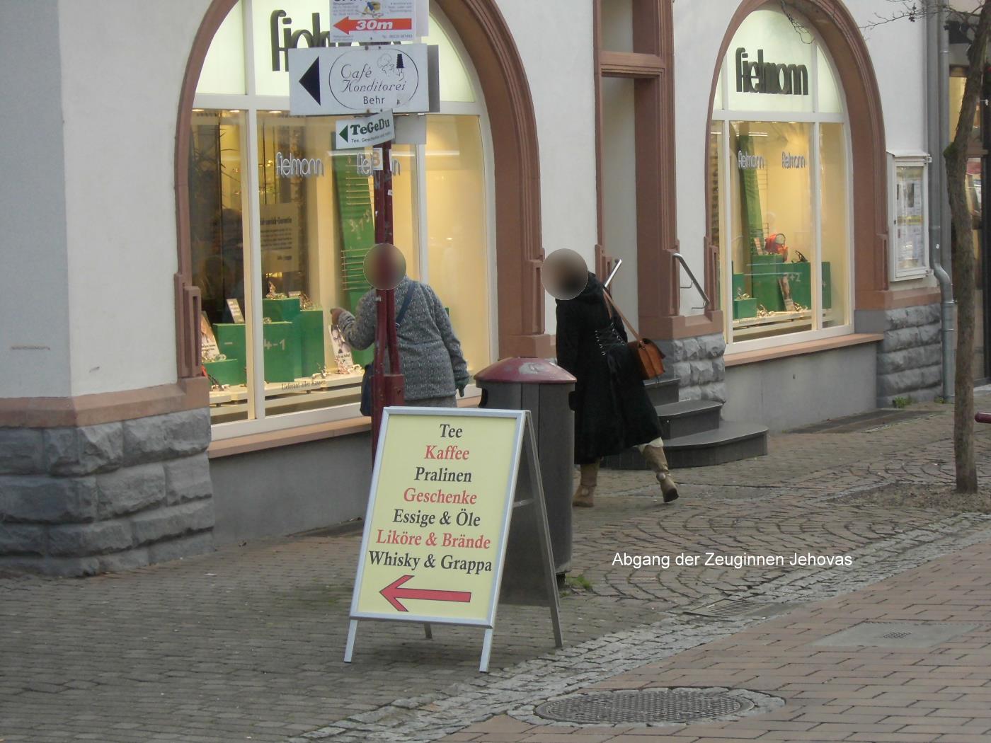 Wiesloch Jehovah's Witnesses have to catch up hours later